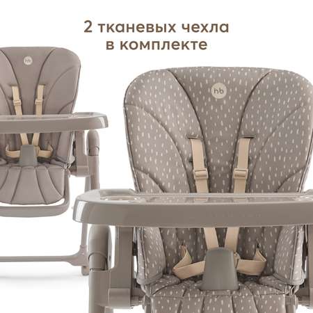 Стульчик для кормления Happy Baby William pro stone