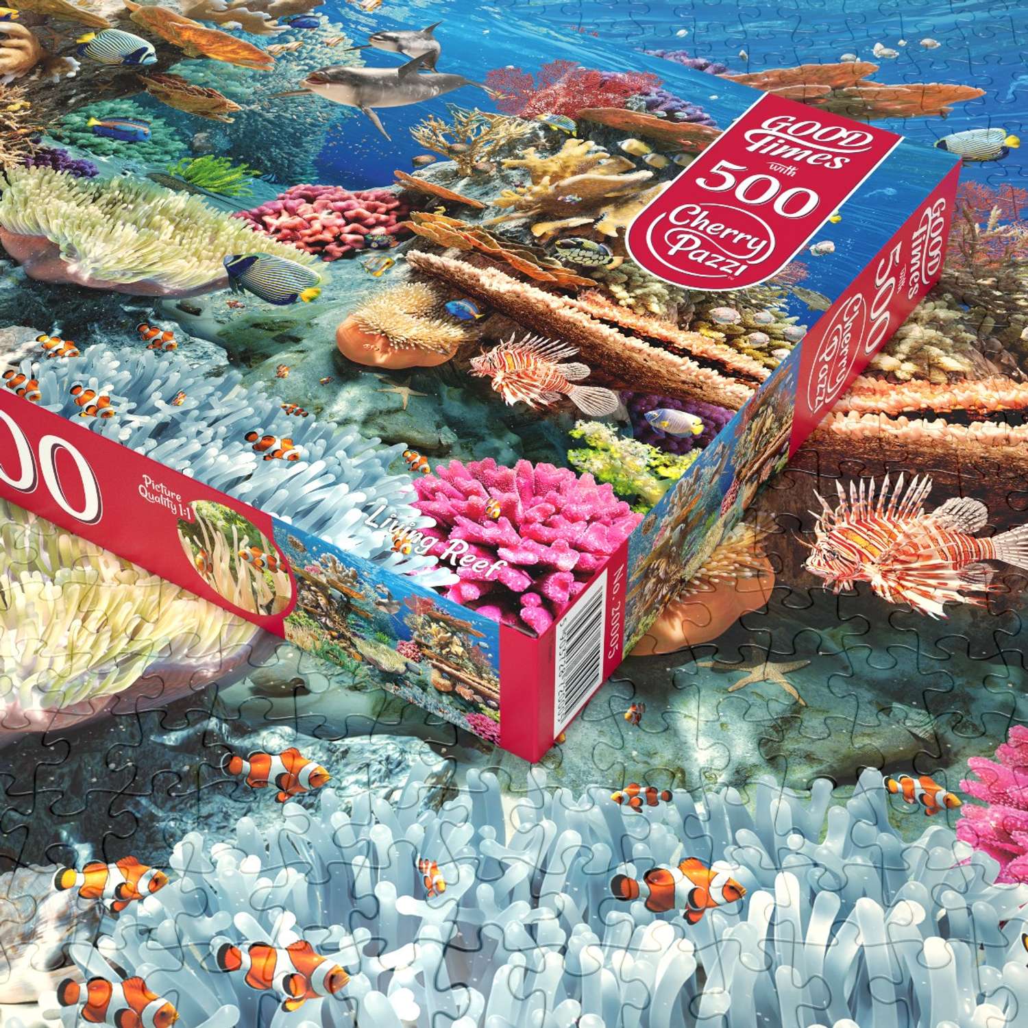 Пазл 500 деталей Cherry Pazzi Коралловый риф - фото 3
