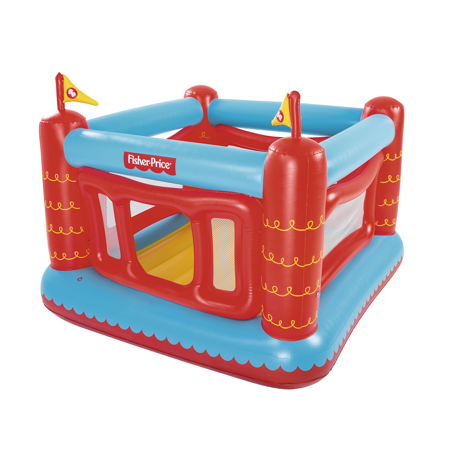 Батут надувной Bestway Inflatables Fisher Price 175*173*135см - фото 4