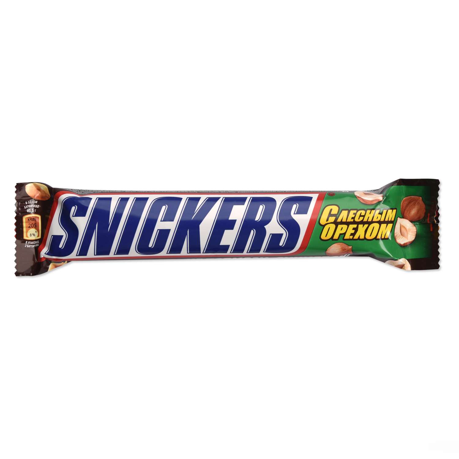 Шоколадный батончик SNICKERS с лесным орехом 81г - фото 1