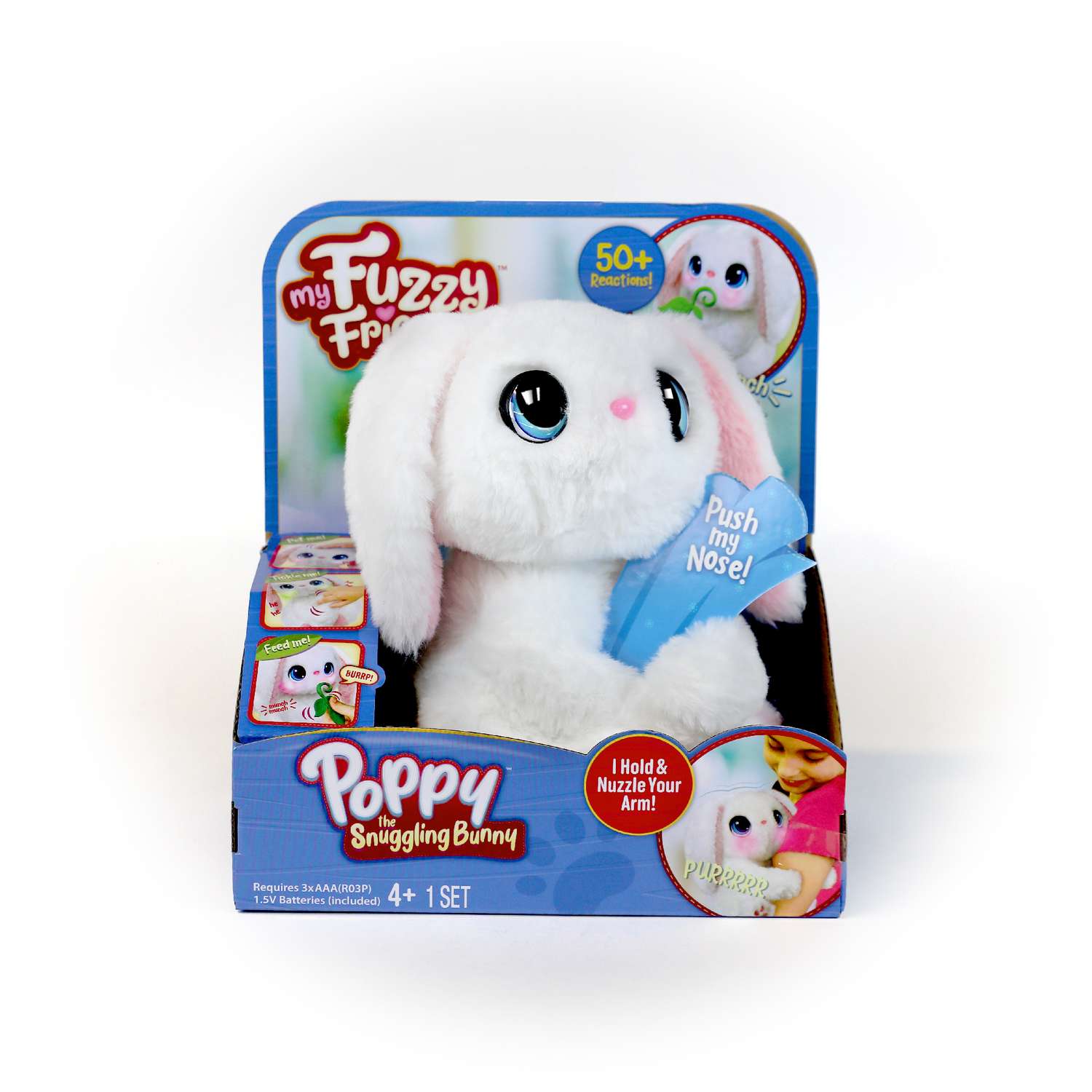 Интерактивная игрушка My Fuzzy Friends кролик Поппи - фото 10