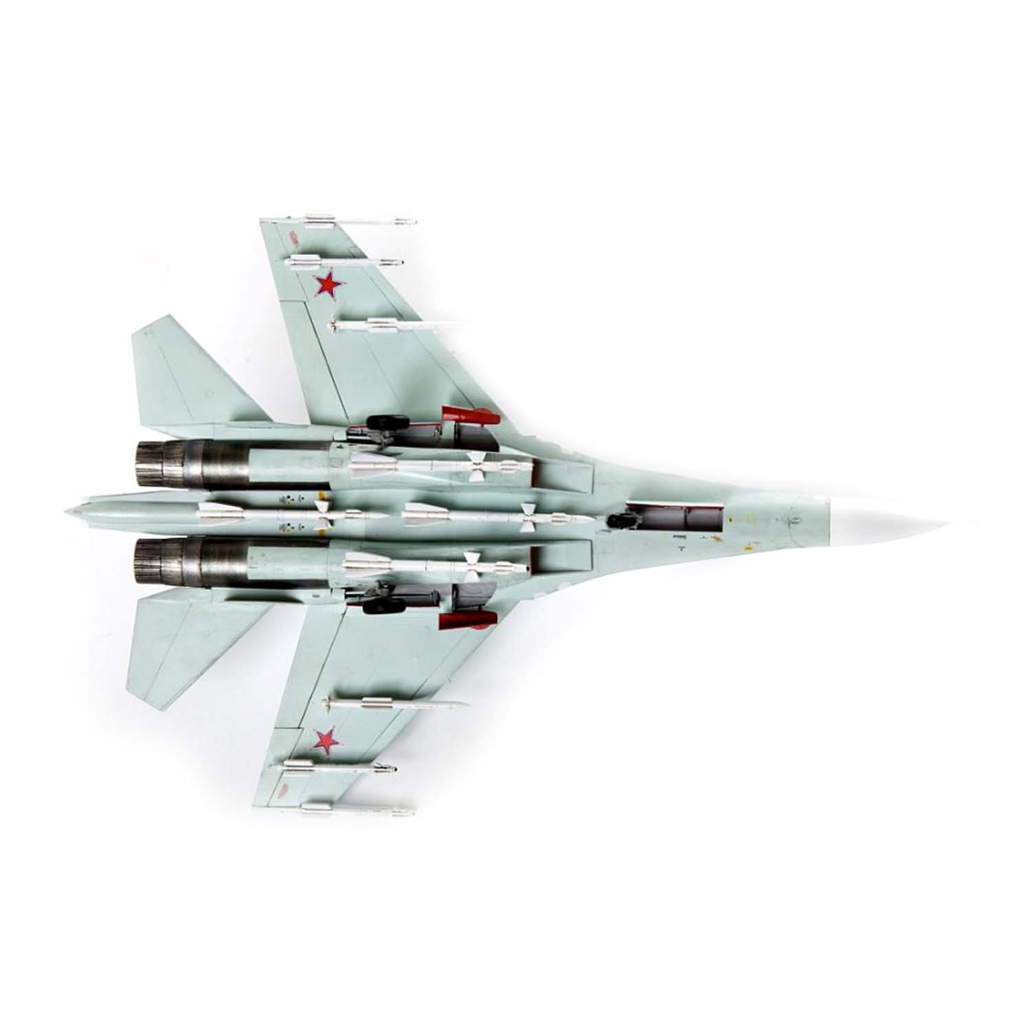 Сборная модель ZVEZDA Российский многоцелевой истребитель СУ-27 СM 7295 - фото 3