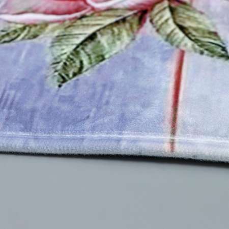 Набор ковриков Доляна для ванной и туалета «Весна» 2 шт: 40×45 45×75 см
