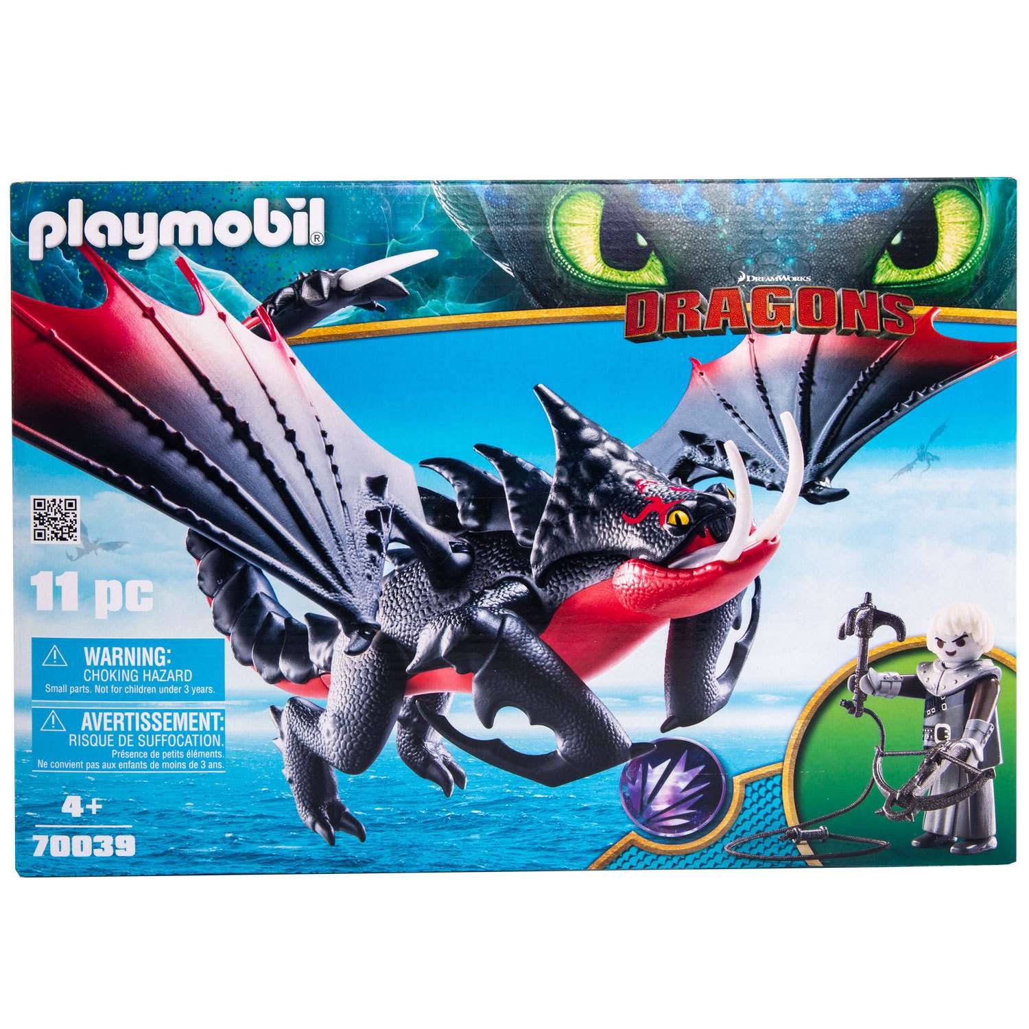 Конструктор Playmobil Dragons Смертолап и Гриммель 70039pm - фото 2