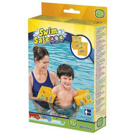 Нарукавники BESTWAY для плавания Swim Safe ступень «С» 25х15 см от 3-6 лет 32033 Bestway