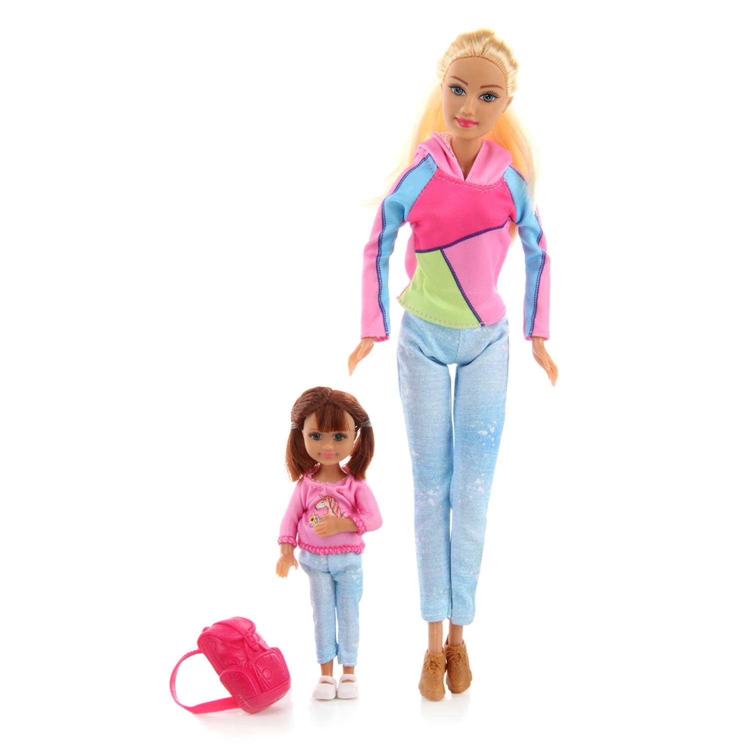 Кукла модель Барби Veld Co с ребенком и палаткой 125547 - фото 2
