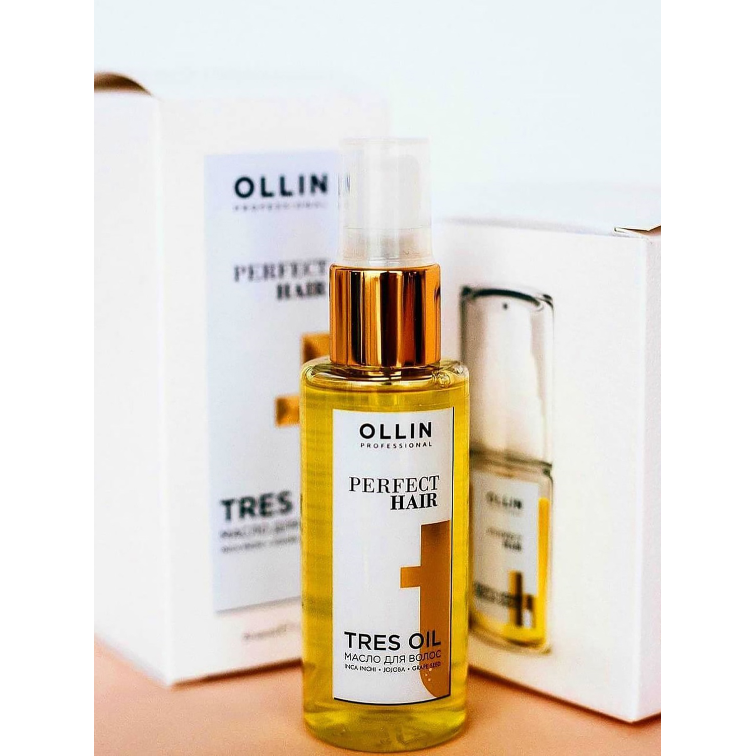 Масло Ollin PERFECT HAIR для увлажнения и питания Tres Oil 50 мл купить по  цене 569 ₽ в интернет-магазине Детский мир