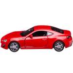 Машина металлическая Uni-Fortune Toyota FT86 цвет красный двери открываются