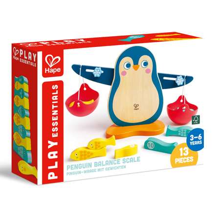 Развивающая игра-балансир HAPE Пингвин 13 элементов
