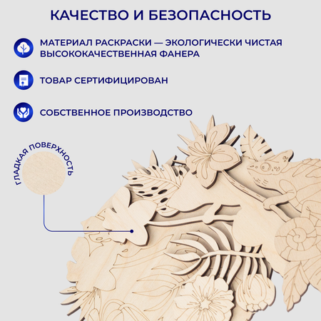 3Д раскраска ТАРОСА Хамелеон