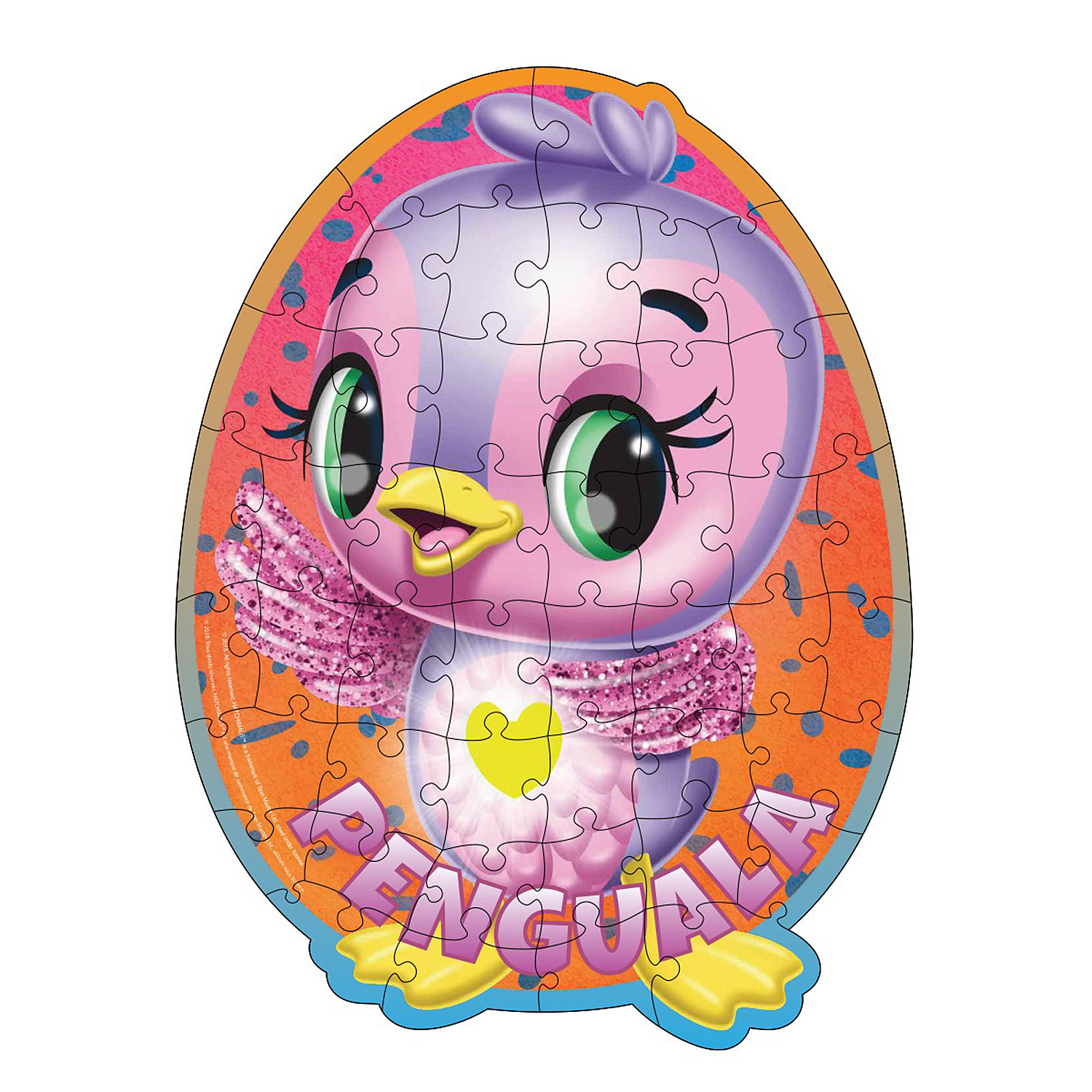 Пазл Hatchimals в яйце 46 деталей в непрозрачной упаковке (Сюрприз)6047033 - фото 10