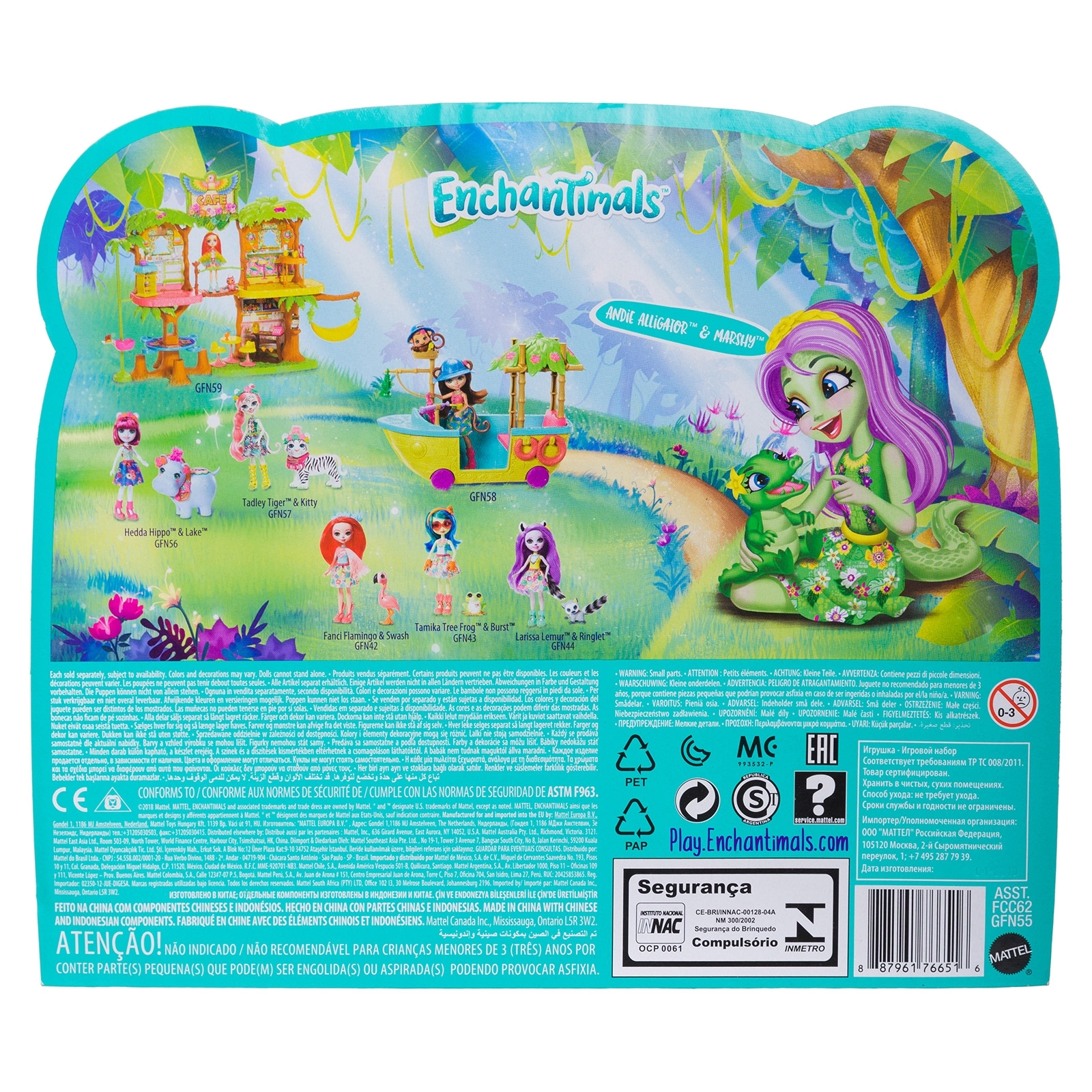 Кукла мини Enchantimals FCC62 - фото 5