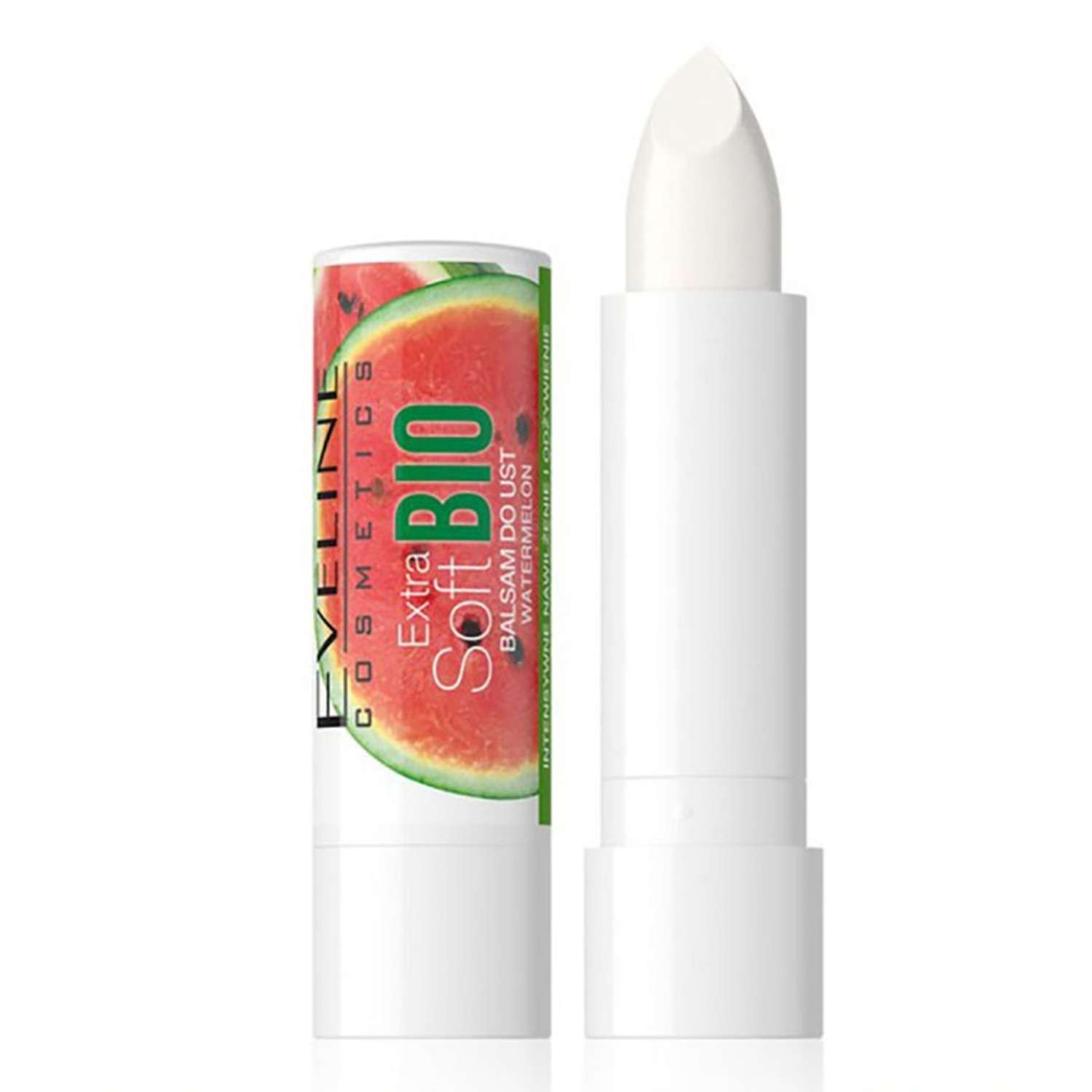 Бальзам для губ EVELINE EXTRA SOFT bio Watermelon - фото 1