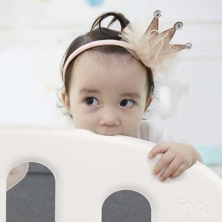 Детский манеж Ifam First Baby Room белый