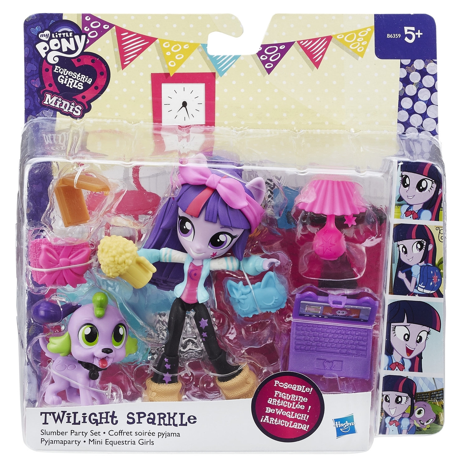 Кукла MLP Equestria Girls Искорка с аксессуарами 6359EU4 B4909EU4 - фото 2