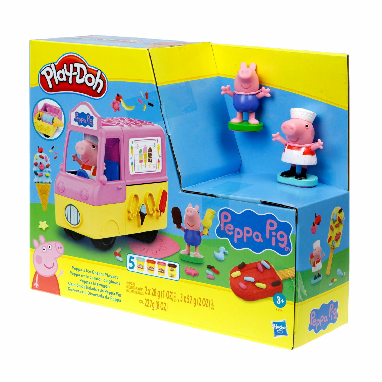 Игровой набор Hasbro Play-Doh Мороженое Пеппы - фото 1