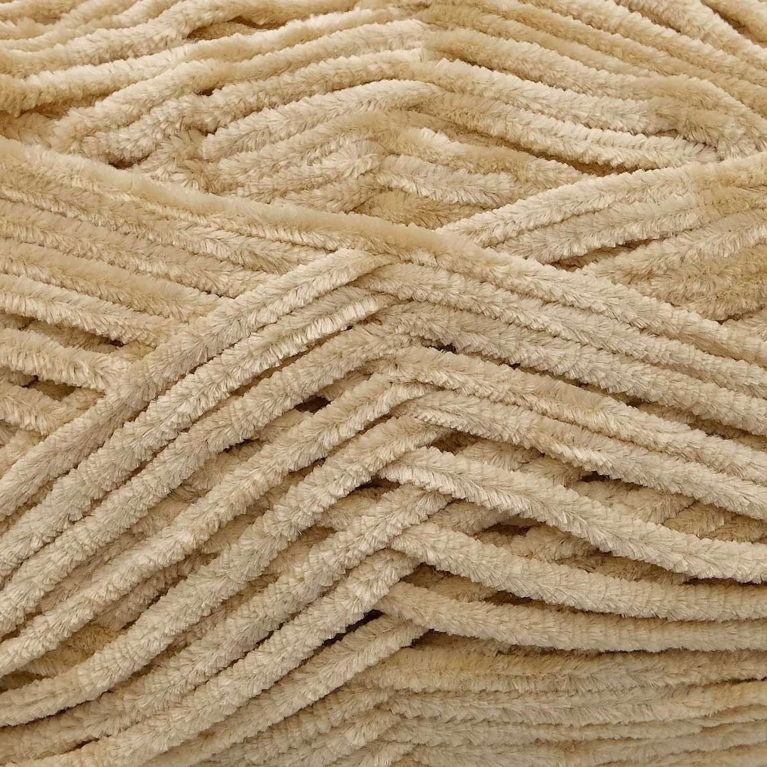 Пряжа для вязания YarnArt Velour 100 г 170 м микрополиэстер мягкая велюровая 5 мотков 843 бежевый - фото 7