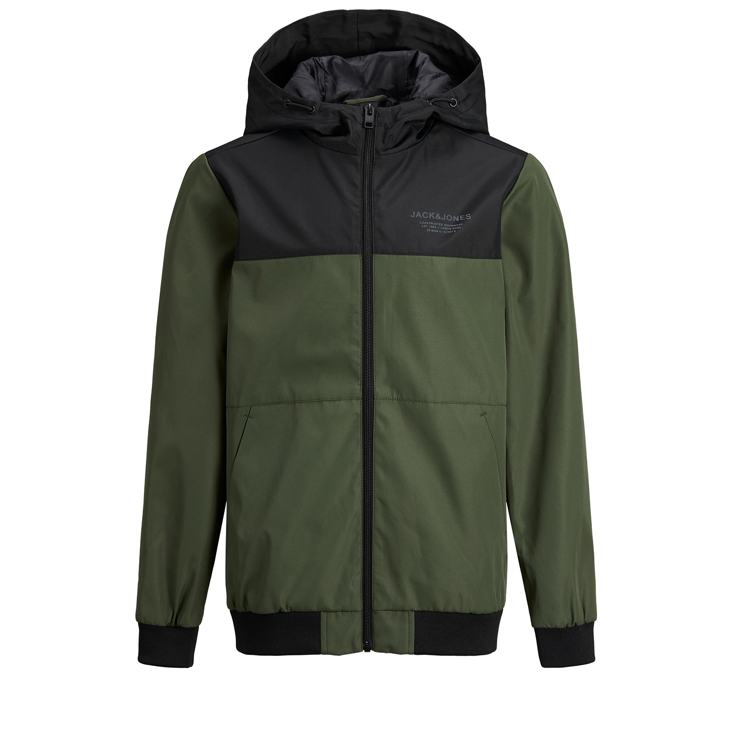 Куртка JACK AND JONES JUNIOR 12182304/Forest Night - фото 1