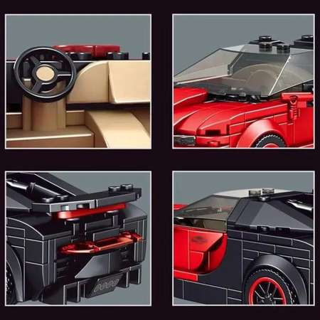 Конструктор Mould King Спорткар Bugatti Veyron 370 деталей