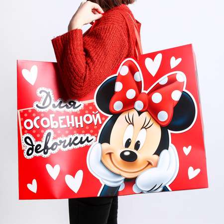 Пакет подарочный Disney ламинированный Для особенной девочки Минни Маус Disney