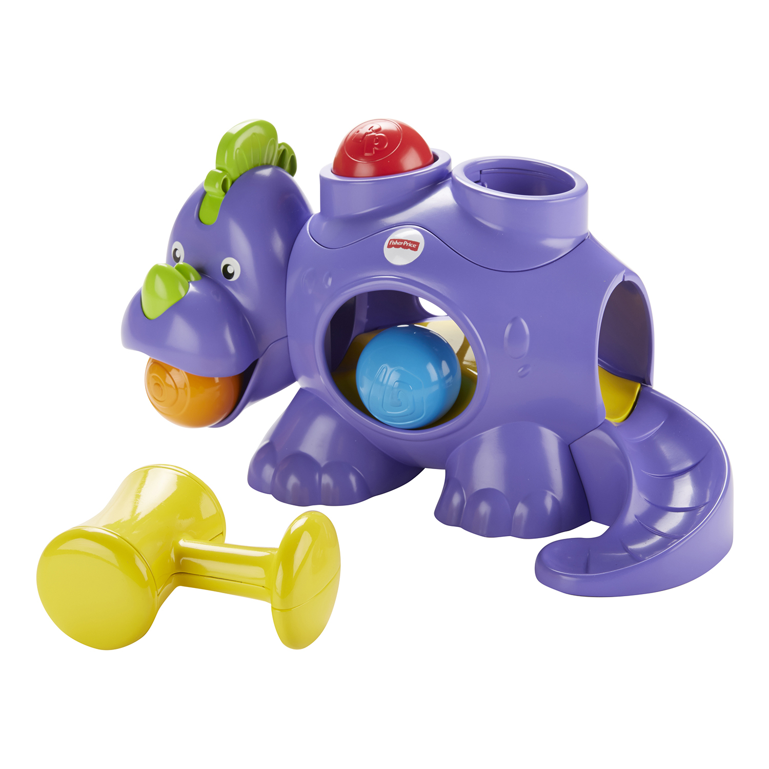 Игрушка Fisher Price Динозаврик Стучи и катай - фото 2