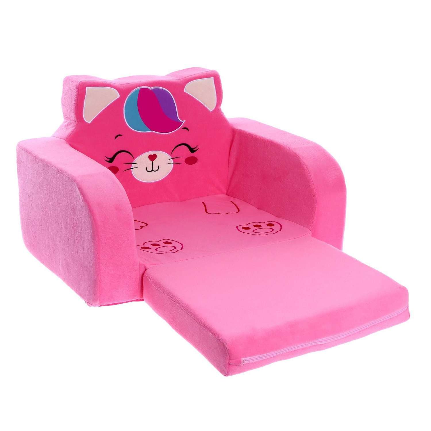 Мягкая игрушка-диван Zabiaka «Кошечка» раскладной - фото 2