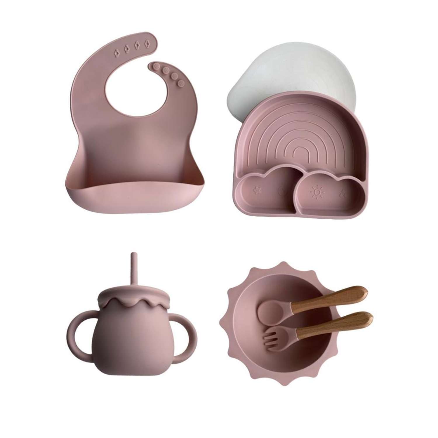 Набор посуды PlayKid розовый - фото 1