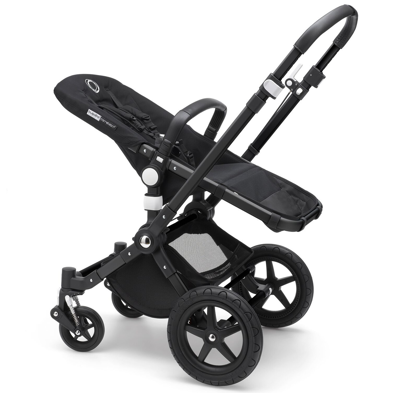 Коляска 2в1 Bugaboo Cameleon3 Plus Complete Black-Black-Black 230162ZW01 - фото 14