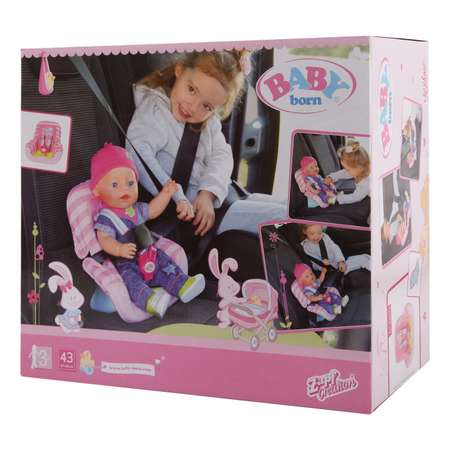 Набор для куклы Zapf Creation Baby Born сиденье для авто 827-512