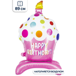 Воздушный шар Falali фигура Кекс на День рождения 89 см