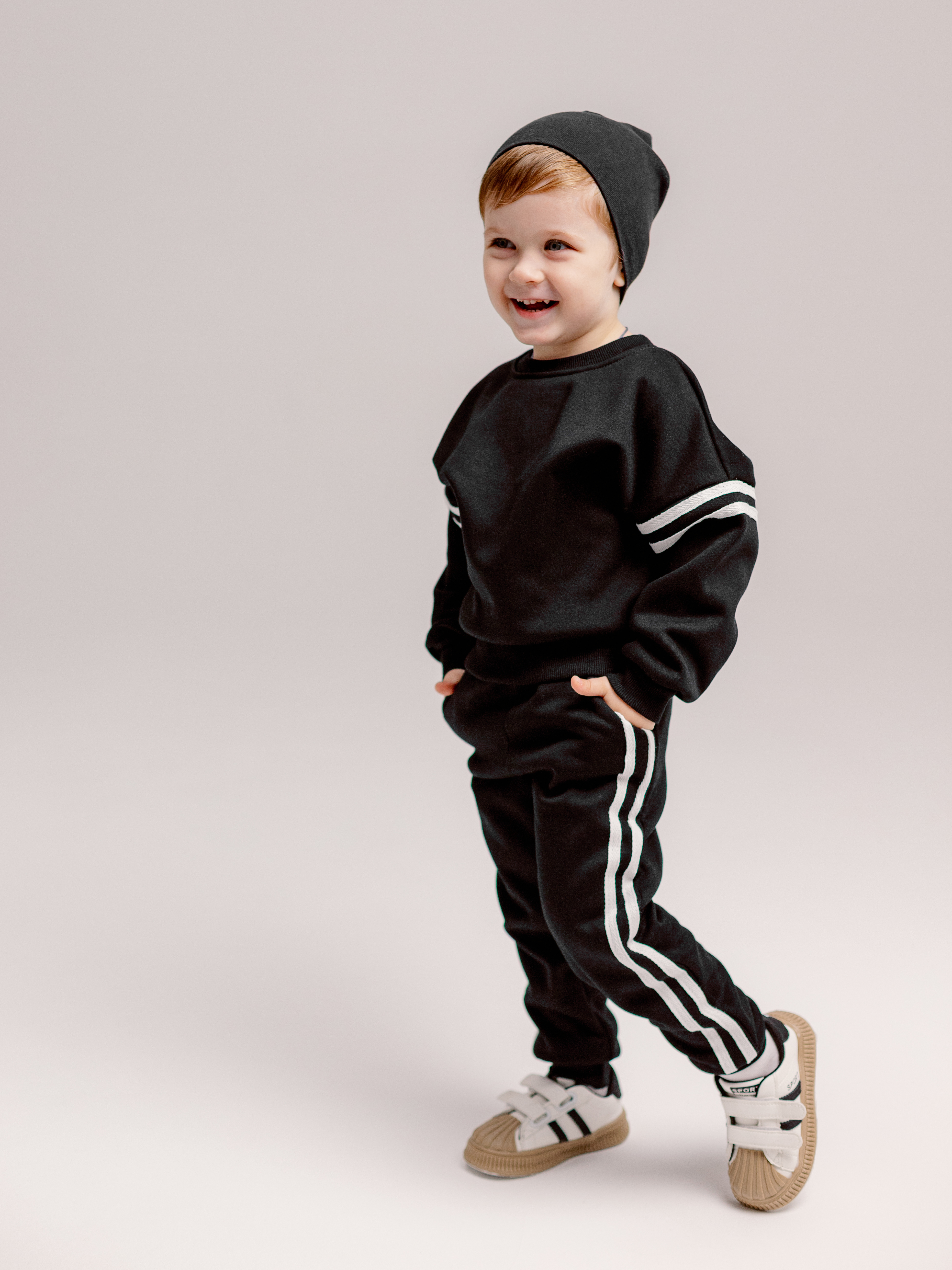 Спортивный костюм BabyDreams KS10/черный костюм для малыша - фото 8