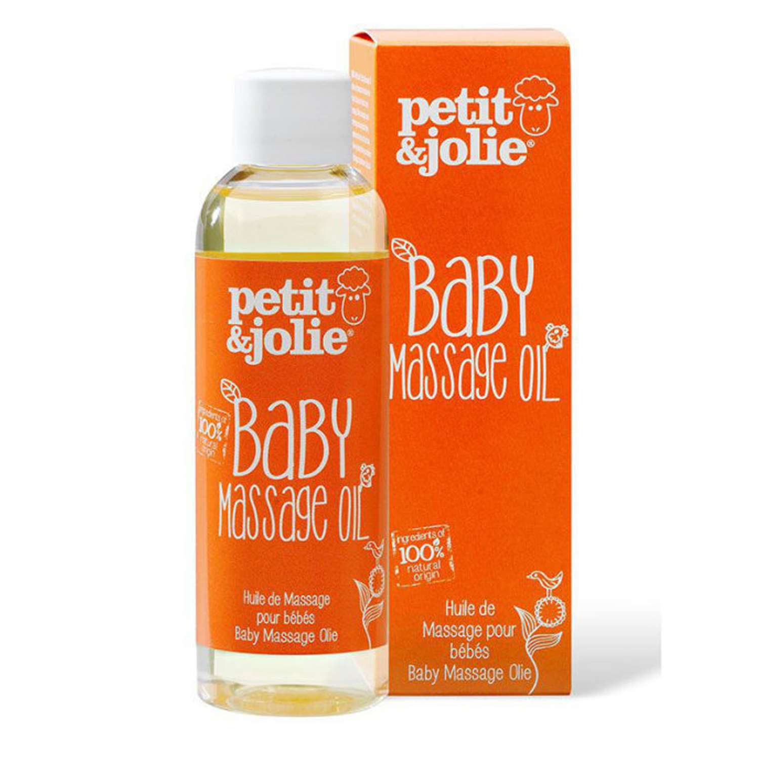 Массажное масло PETIT and JOLIE для младенцев 100 мл - фото 2