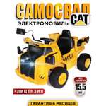 Электромобиль BabyCare Cat желтый