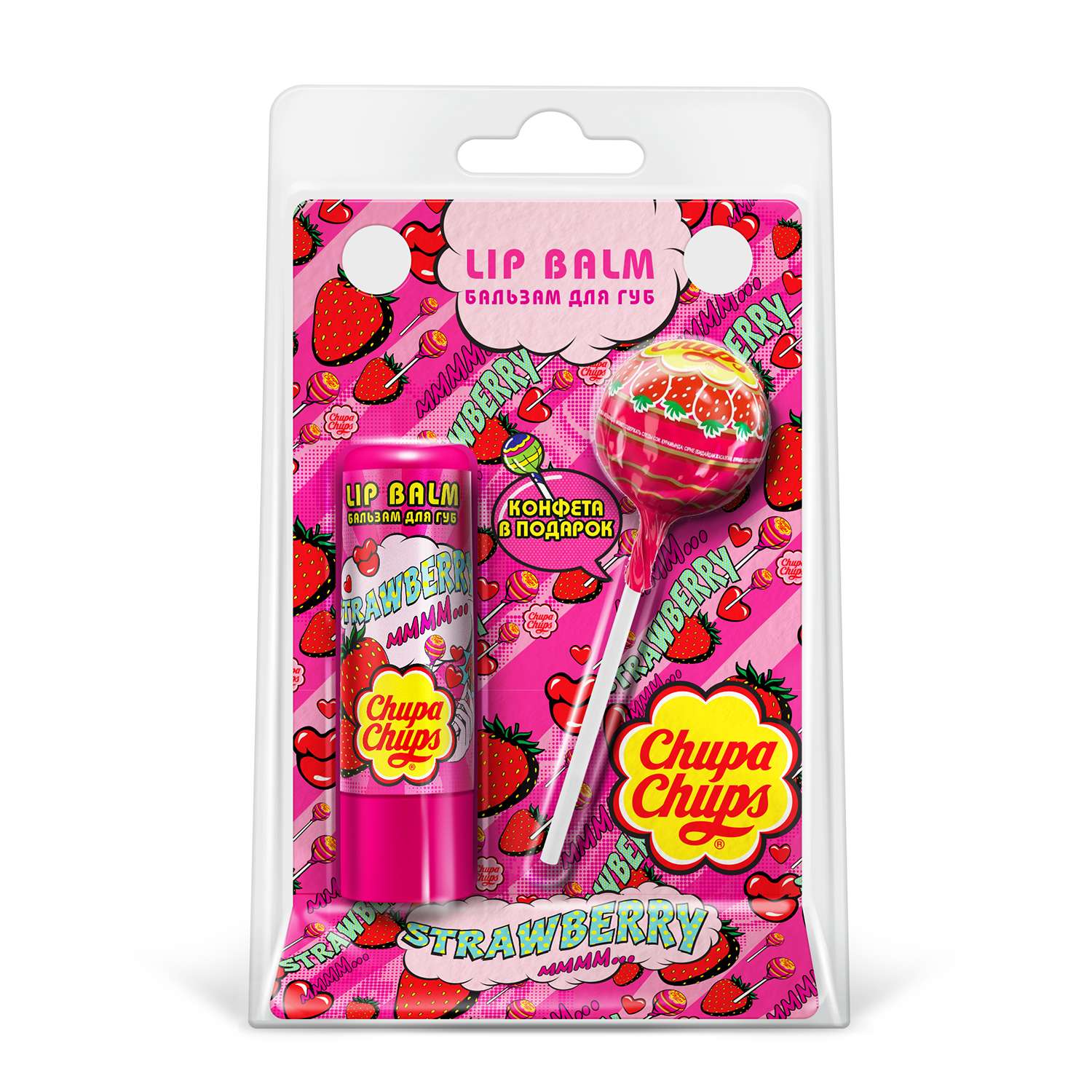 Ухаживающее масло для губ с персиком Chupa Chups Juicy Lip Oil Peach