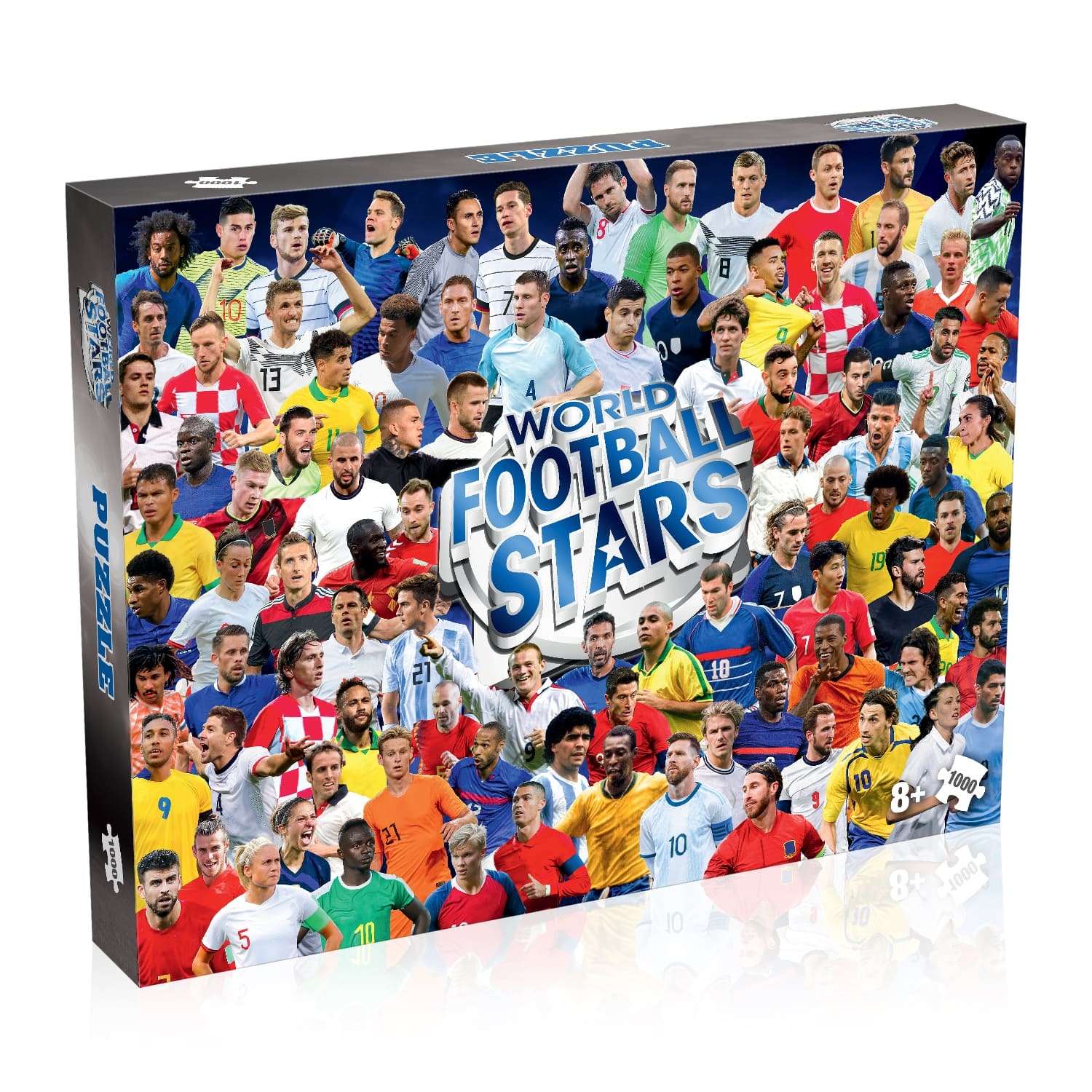 Пазл Winning Moves Мировые футбольные звезды 1000 деталей - фото 1