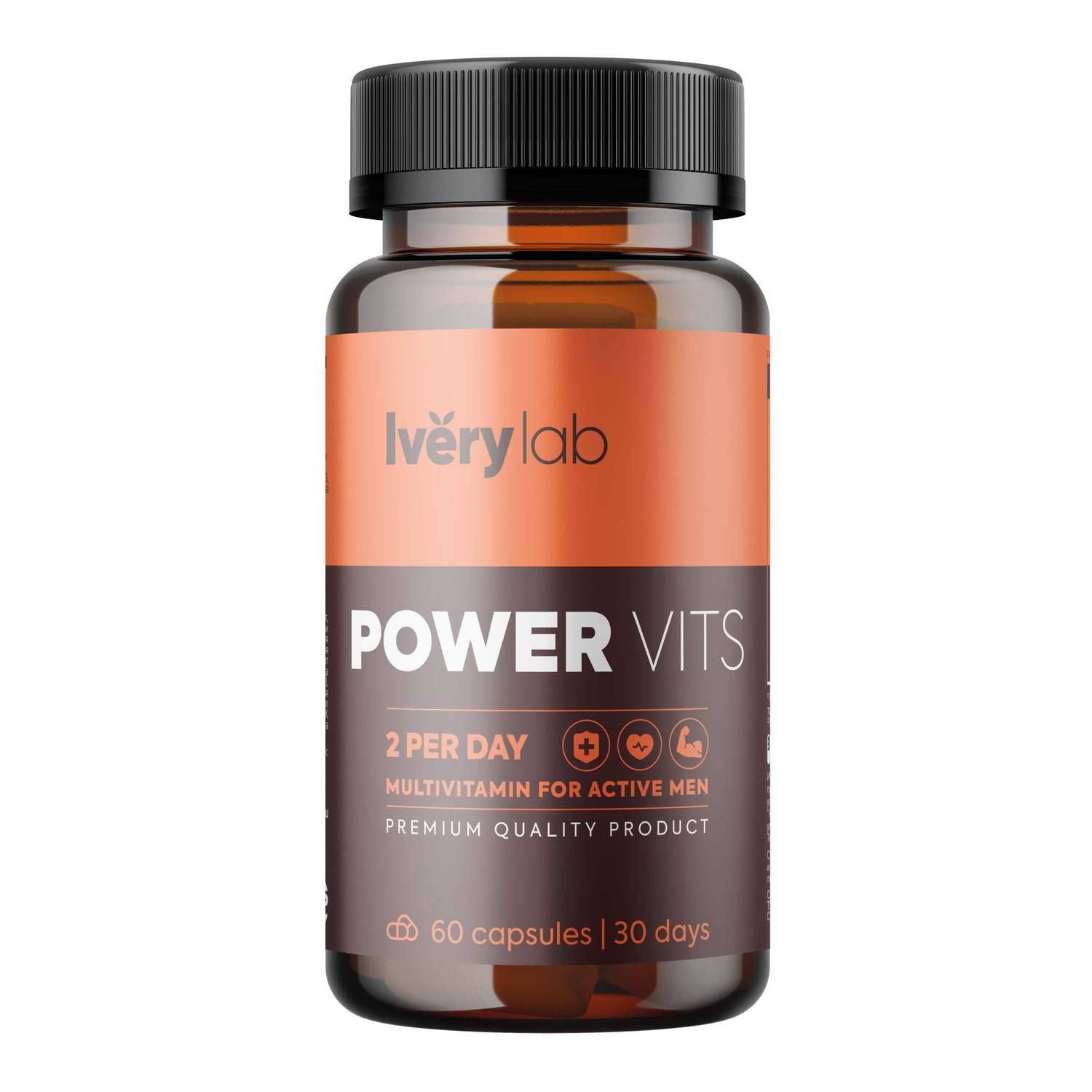 БАД Iverylab Мужской витаминно-минеральный комплекс для здоровья и функциональной поддержки Power Vits - фото 1