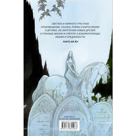 Книга АСТ История с кладбищем с иллюстрациями Криса Ридделла