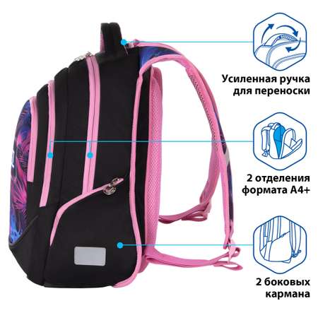 Рюкзак Brauberg Special Neon leaves