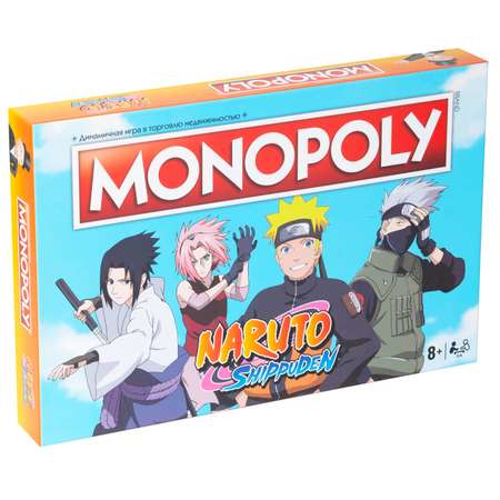 Настольная игра Monopoly Монополия Naruto на русском языке