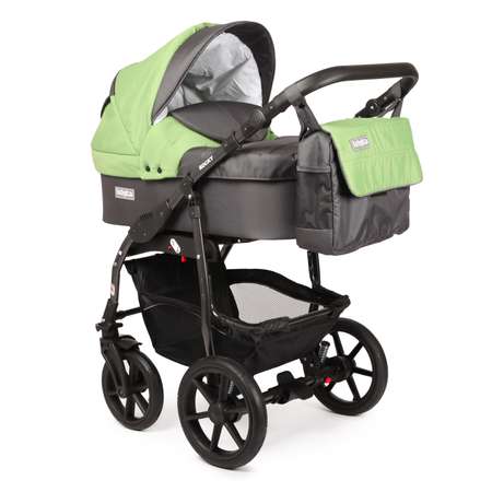 Коляска 2в1 Babyton Rocky Grey-Green