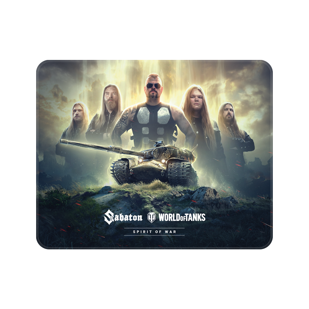 Коврик для мыши World of Tanks Sabaton Band limited edition large - фото 1