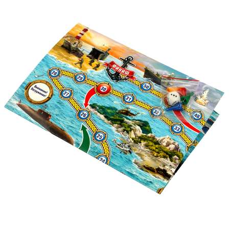 Игра-ходилка настольная Умные игры Морской бой 228527