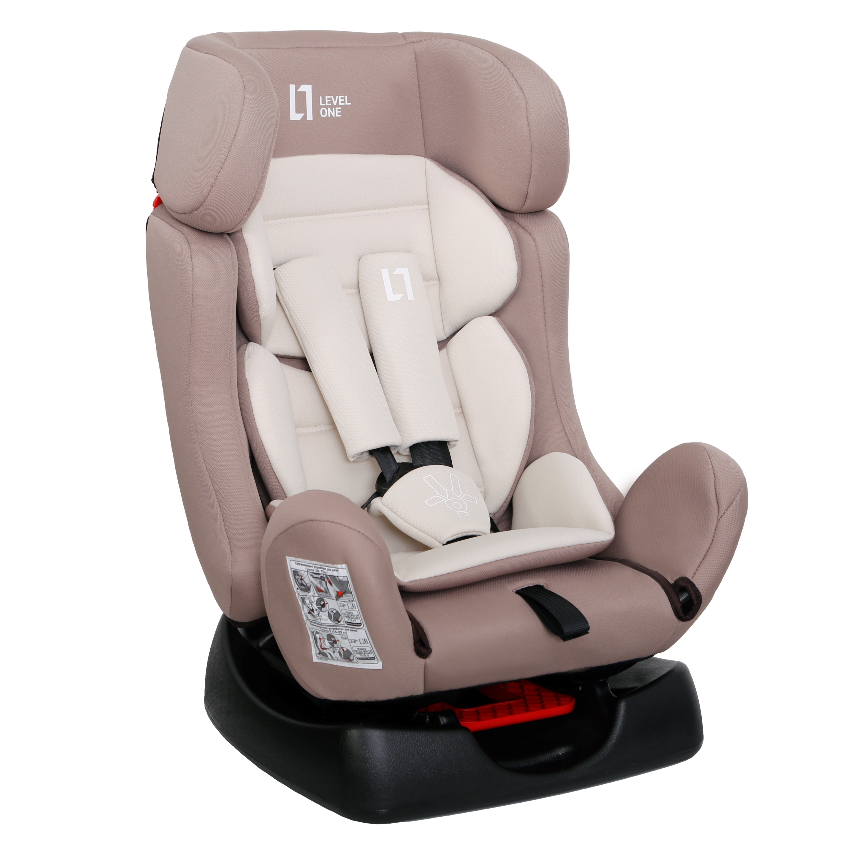 Детское автокресло Еду-Еду KS 719 гр.0+/I/II серия Level One beige - фото 4