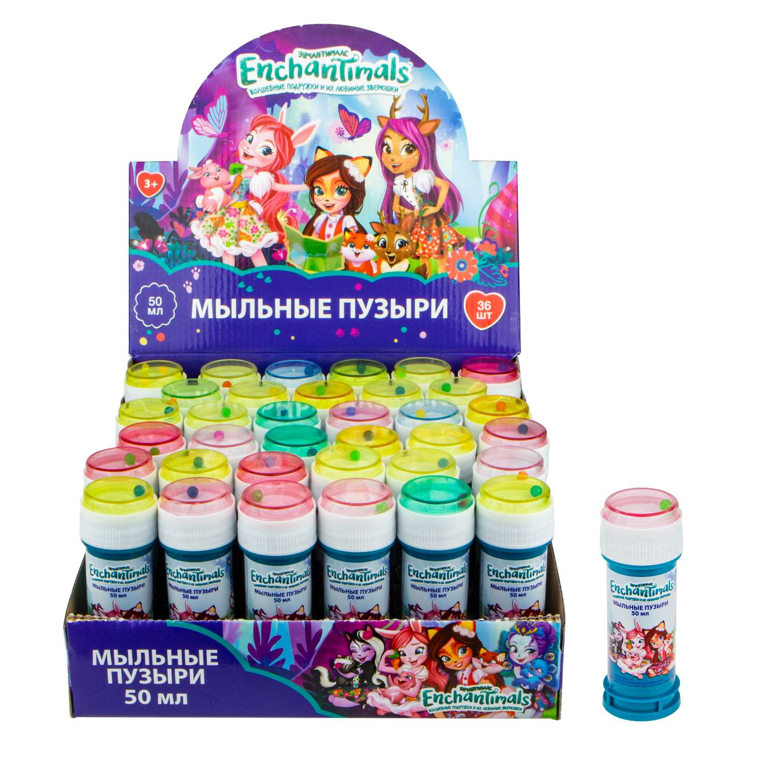 Мыльные пузыри 1TOY Enchantimals 50мл в ассортименте Т17209 - фото 14