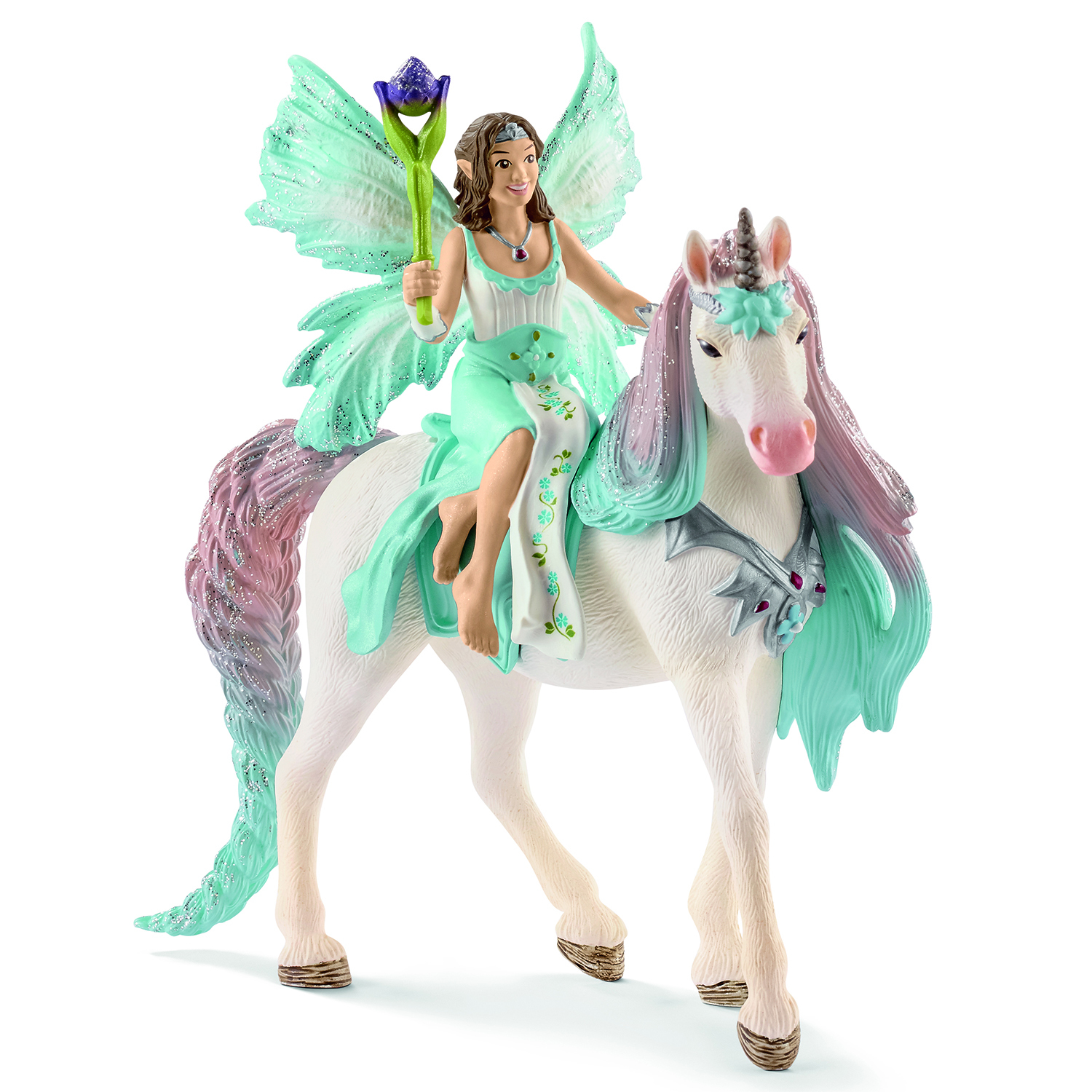 Набор SCHLEICH Фея Эйла с принцессой единорогом 3 предмета 70569 купить по  цене 2789 ₽ в интернет-магазине Детский мир