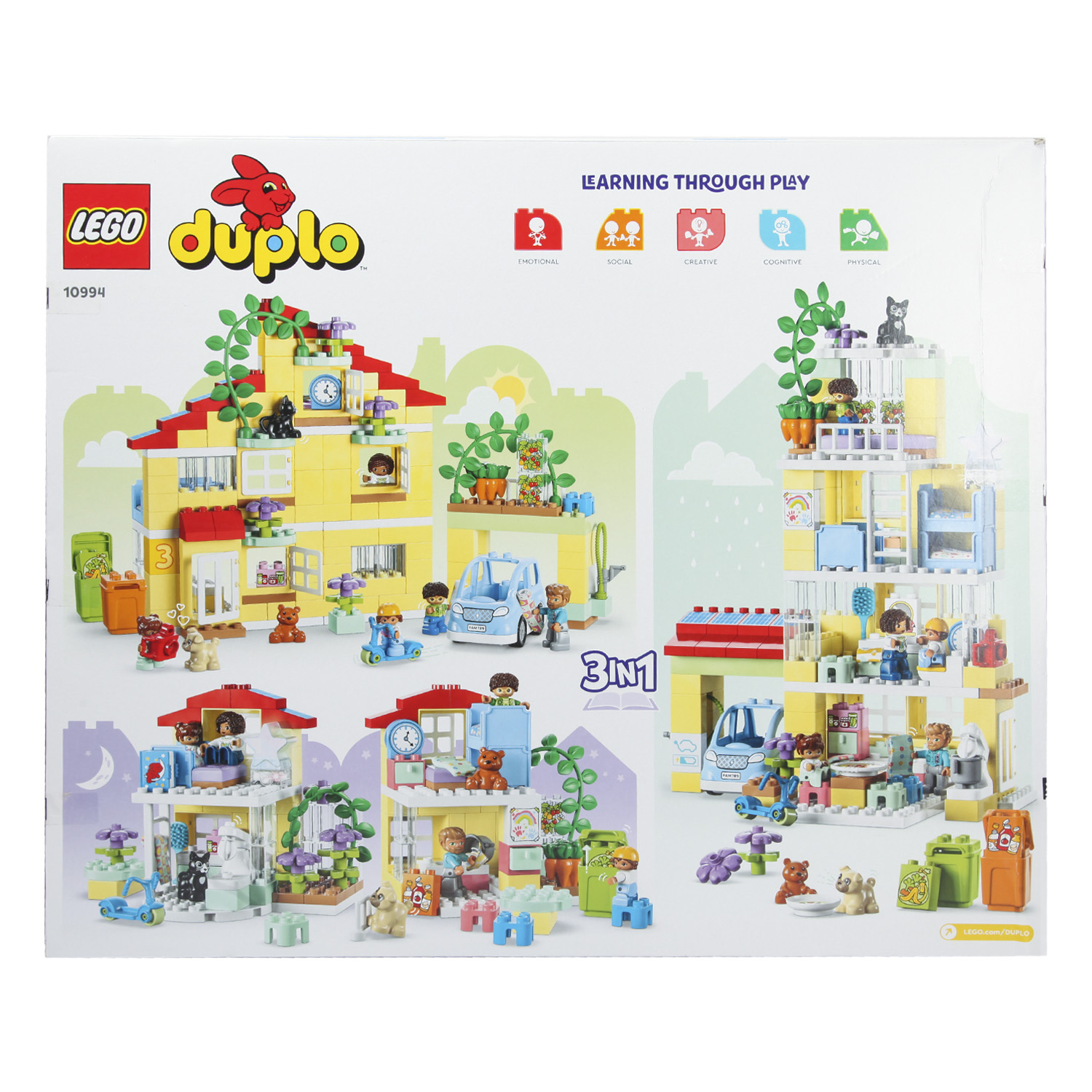 LEGO DUPLO Конструктор Семейный дом, 3в1