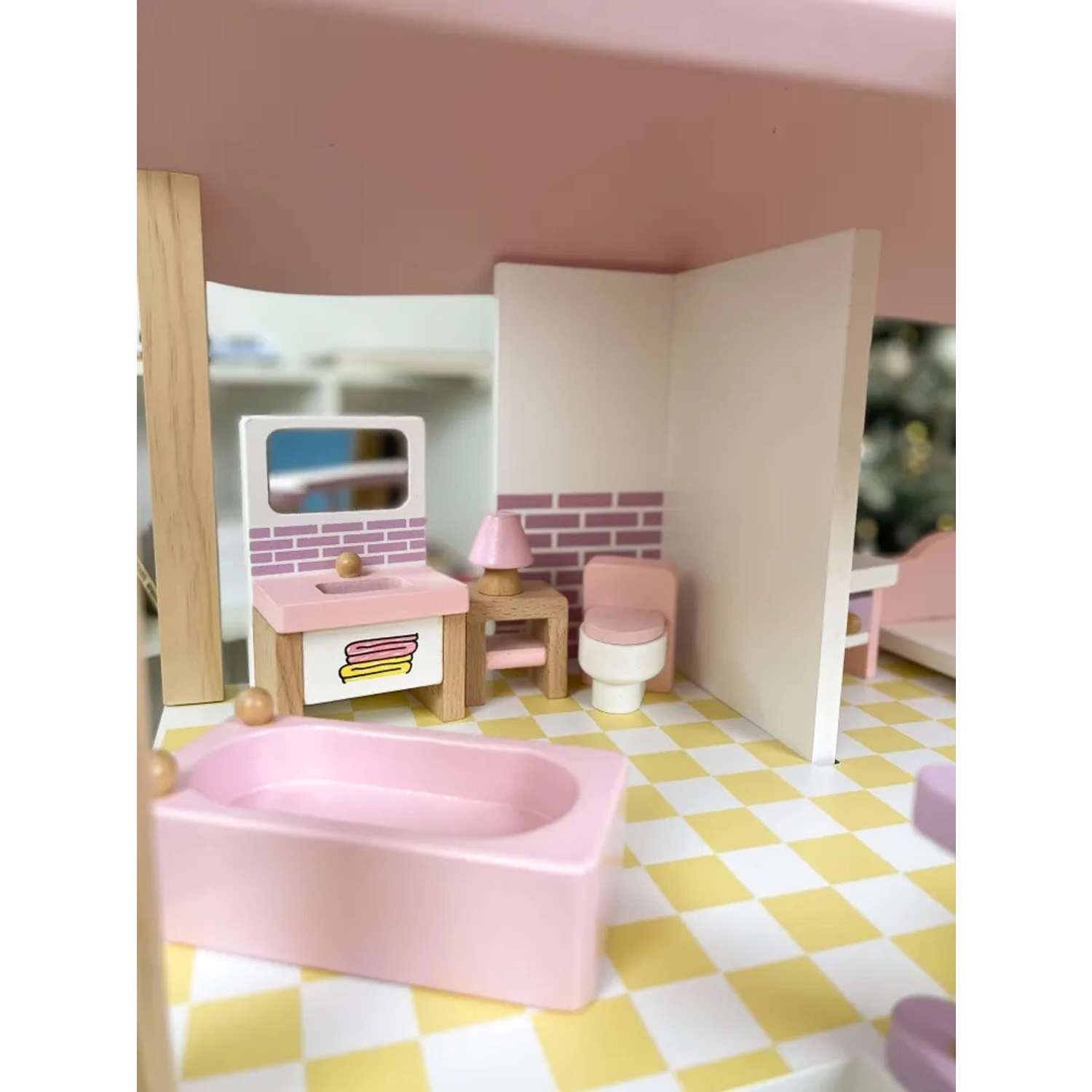 Кукольный домик с мебелью Зайка любит деревянный ПЛ-22/дом - фото 7