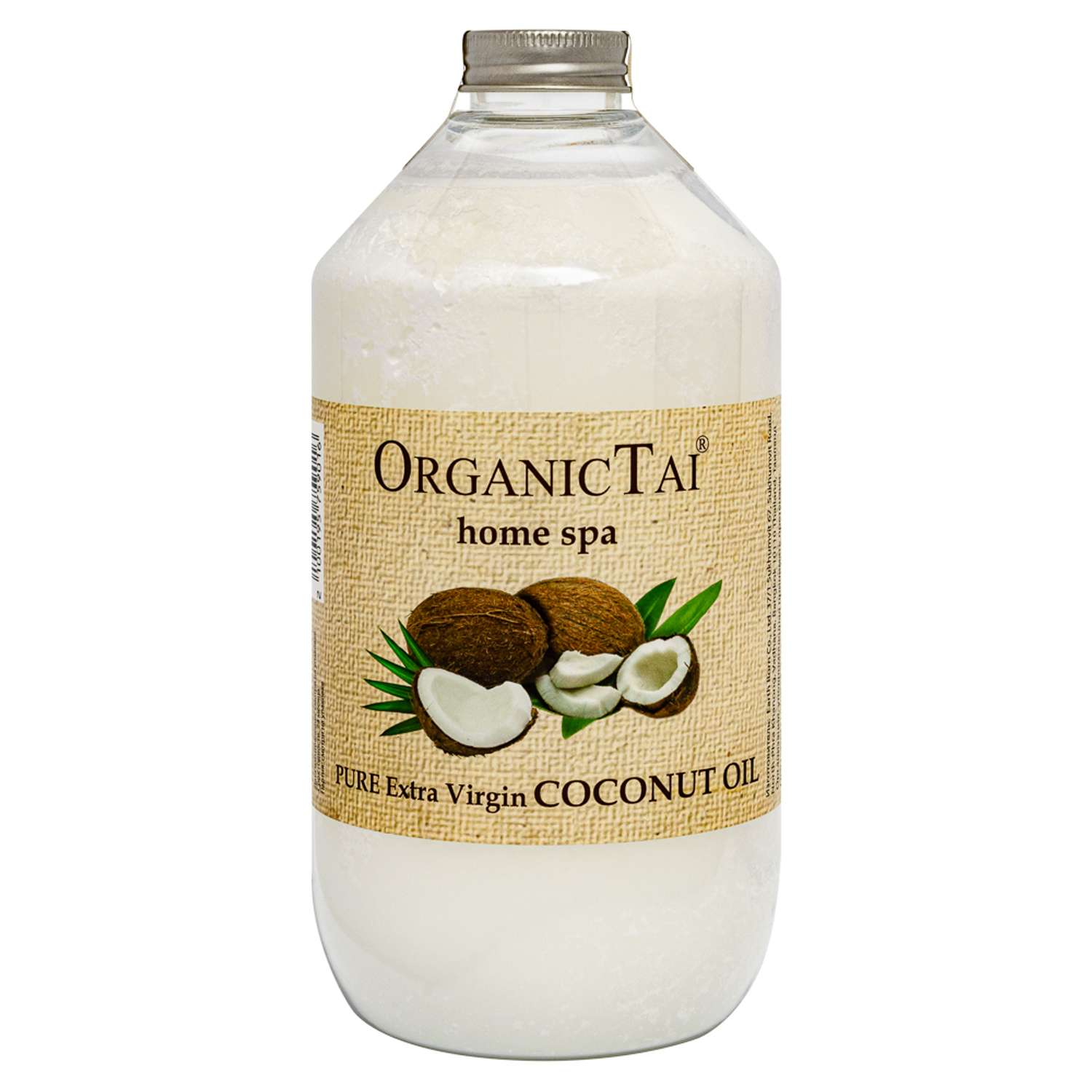 Кокосовое масло OrganicTai холодного отжима 1000 мл - фото 1