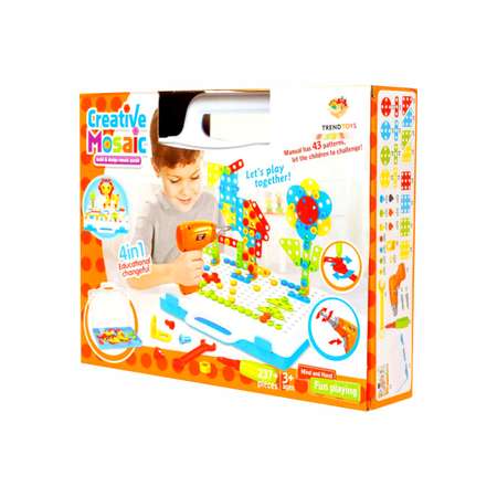 Мозаика с шуруповертом TrendToys 237 детали TTLI_151121012