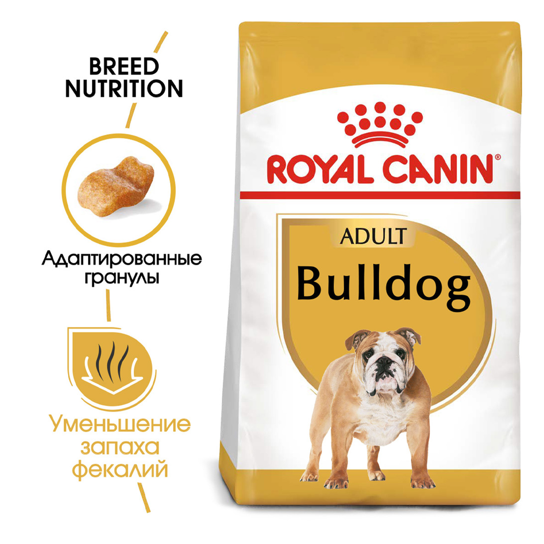 Корм для собак ROYAL CANIN Bulldog породы бульдог 3кг - фото 4